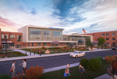 Shawmut Design and Construction, East Providence School District, Peregrine Group, and Ai3 Architects break ground on new Edward R. Martin Middle School